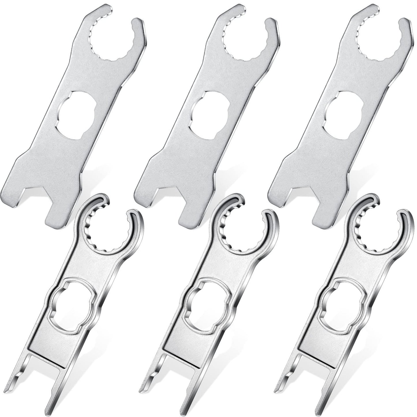 Solar Panel Connector Tool Kit - 6 Pcs Spanner Wrench & Crimping Tools