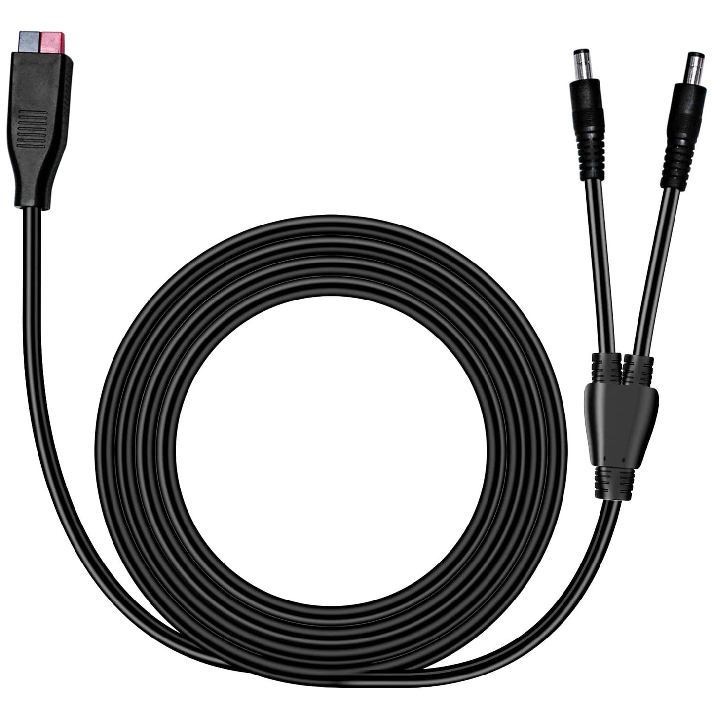 Solar Y Branch Parallel Adapter Cable with 18AWG Extension and DC Connector