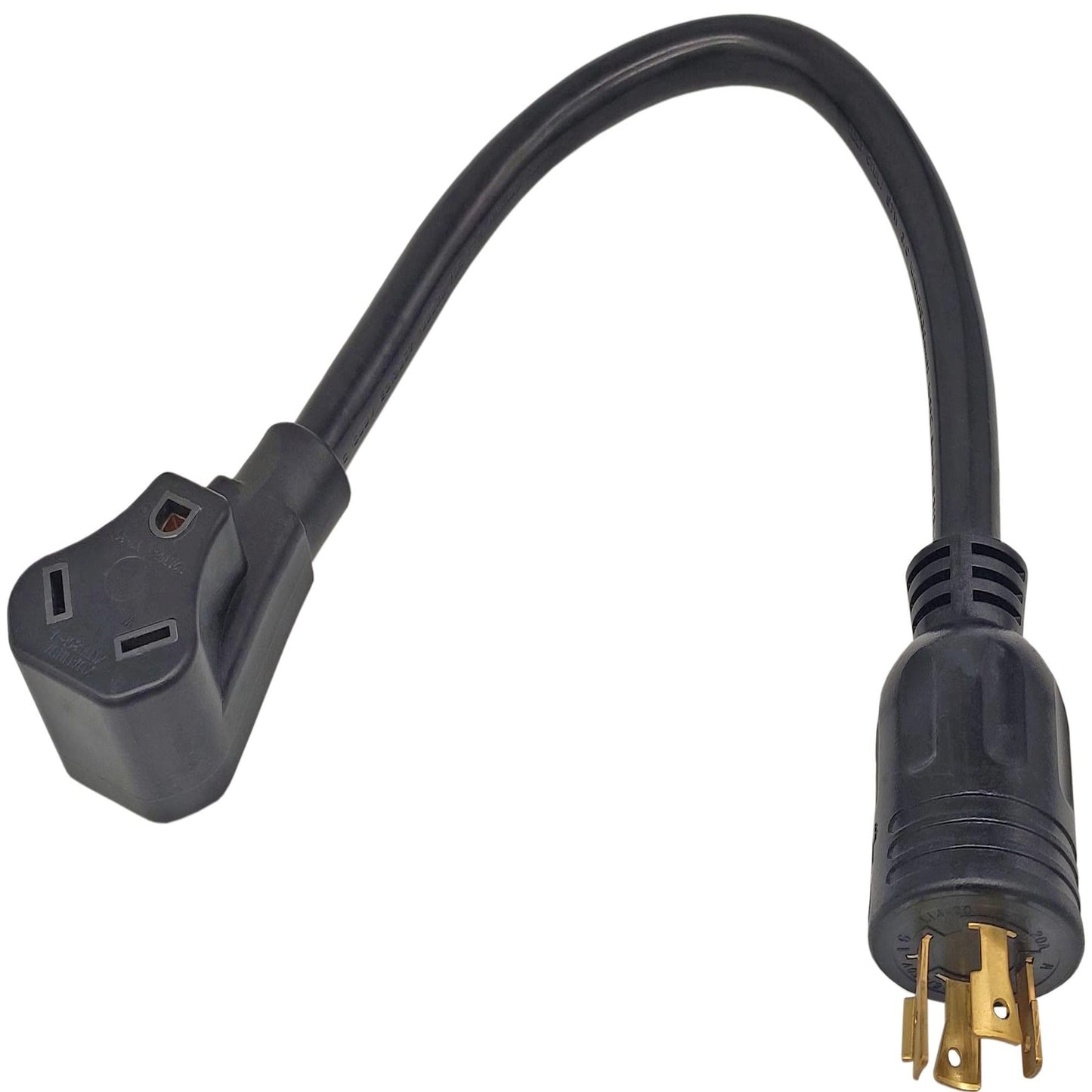 20A Twist Lock Generator to RV Adapter Cord for L14-20P to TT-30R