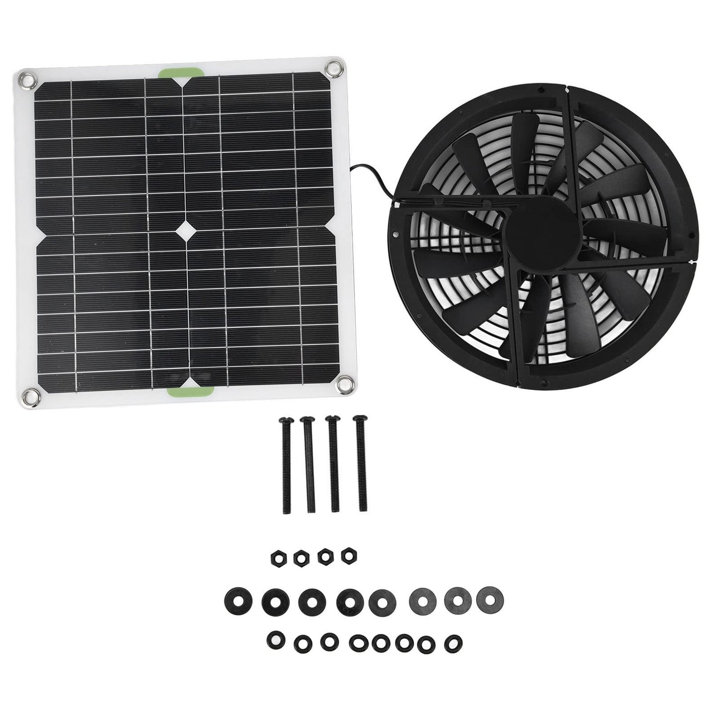 Solar Breeze 100W Fan Kit for Efficient Ventilation in Small Spaces