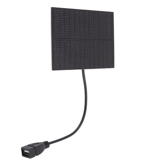 Compact 5W Solar Panel Kit for Mobile Devices with USB Connectivity