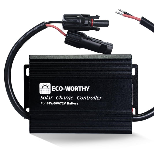SmartCharge 12A MPPT Solar Controller for 48V-72V Battery Systems