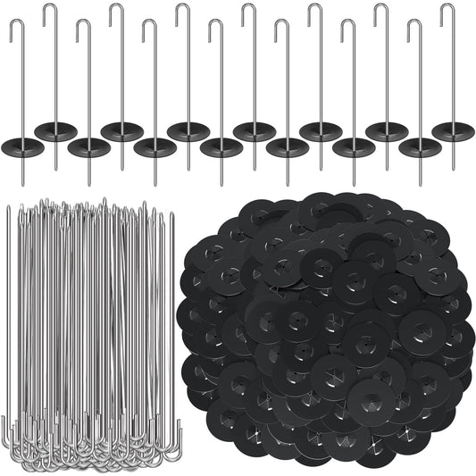 Solar Panel Fastener Clips Kit for Bird Protection - 100 Stainless Steel Clips