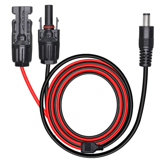 Solar Panel Connector Extension Cable 16AWG 2M for Solar Generators