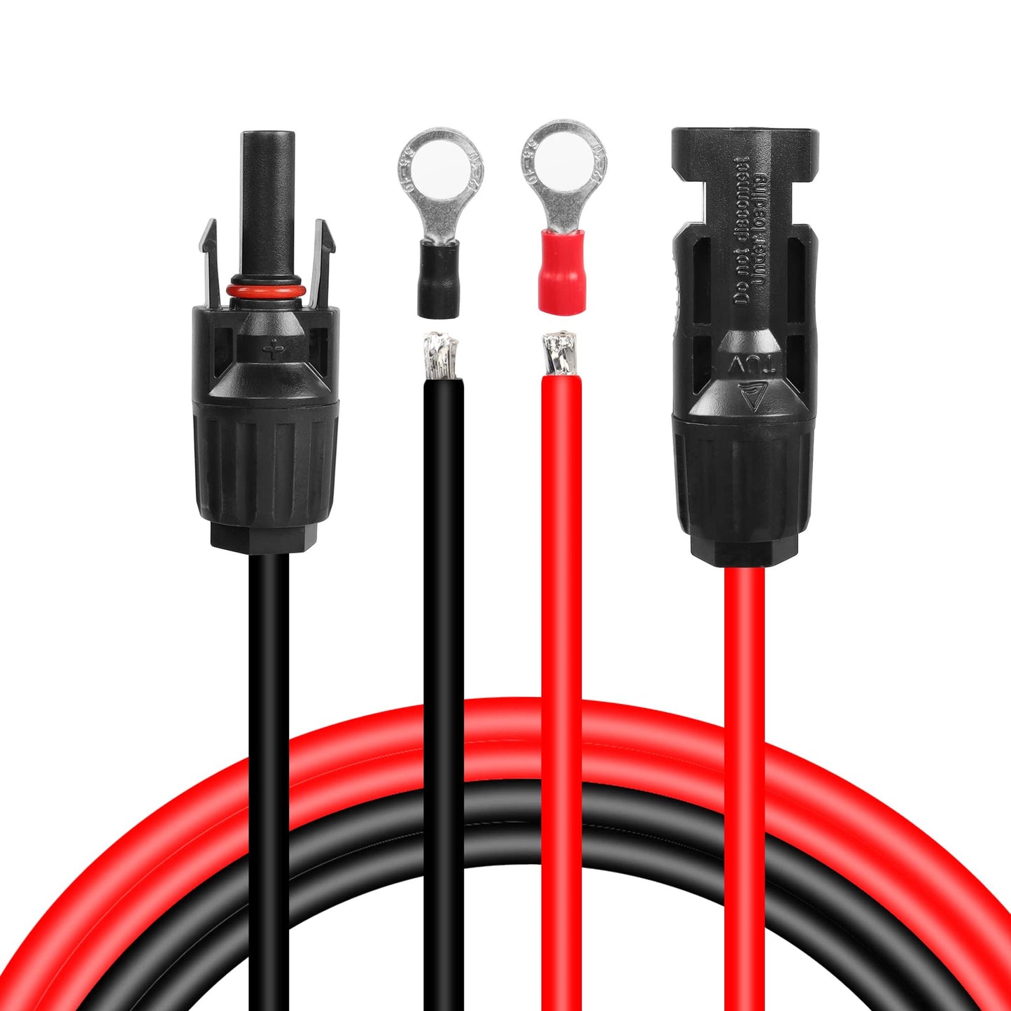 10AWG Solar Panel Extension Cable with Male and Female Connectors 2M