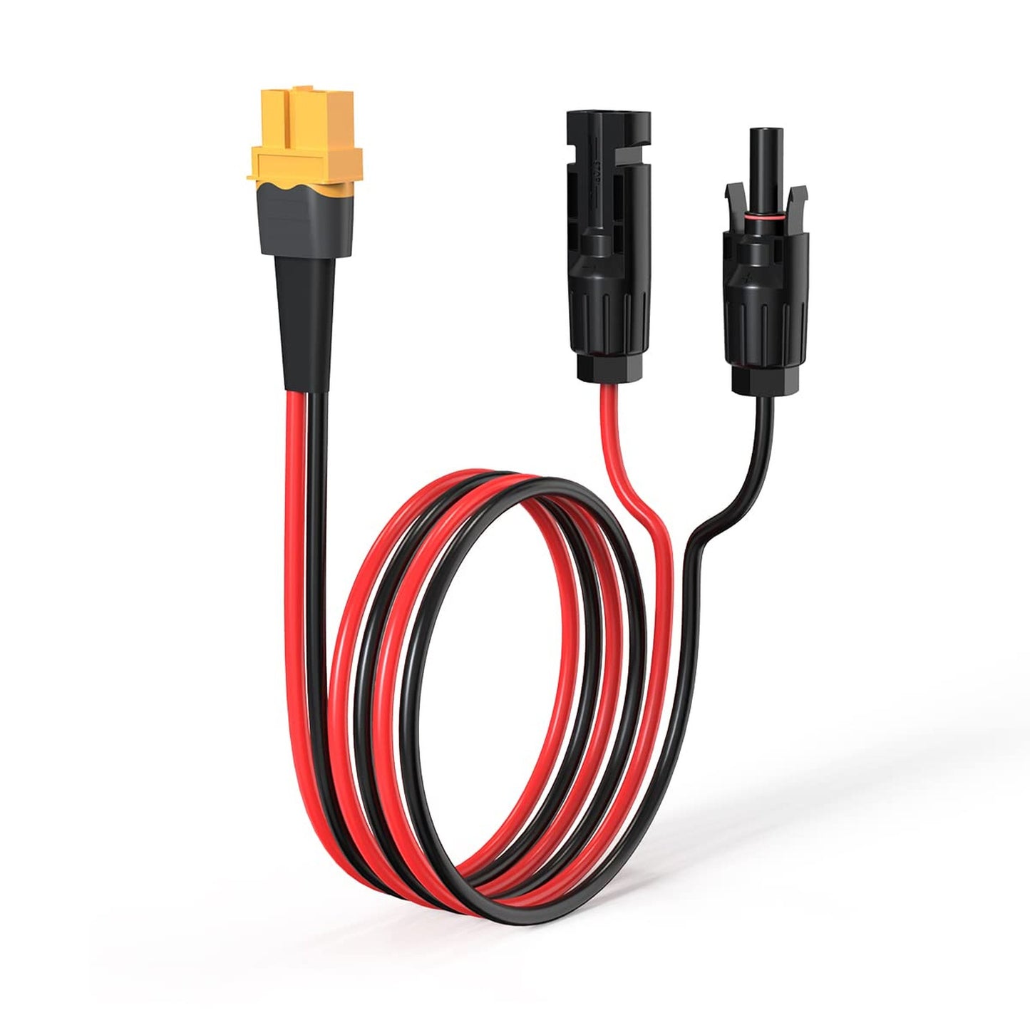 XT60 Solar Extension Cable 10AWG 2FT for Portable Power Stations