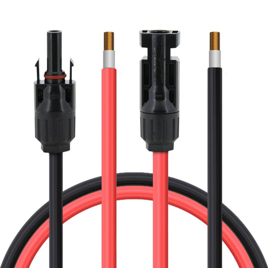 20FT 10AWG Solar Panel Extension Cable with Male and Female Connectors