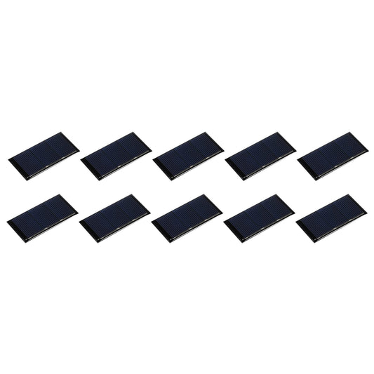 Pack of 10 Compact Solar Panel Cells for DIY Power Projects