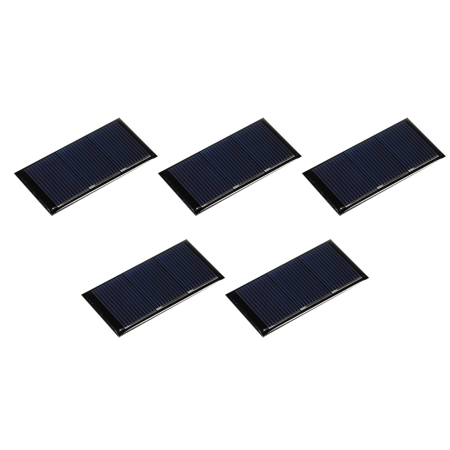 Compact Solar Panel Cells for DIY Power Projects - Pack of 5