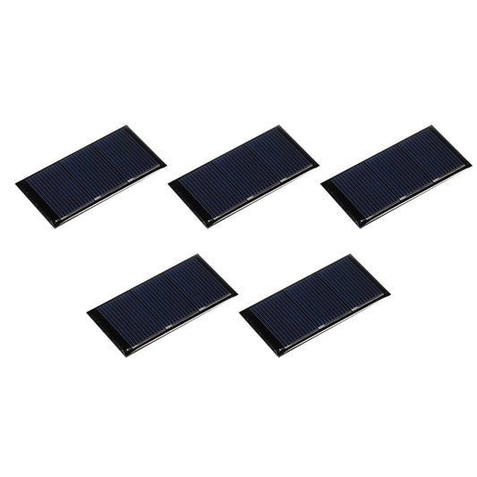 Pack of 5 Compact Solar Panel Cells for DIY Power Projects