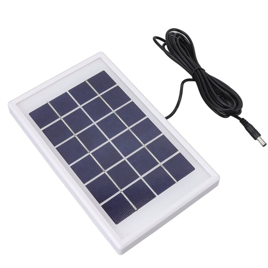 Portable 3W 6V Solar Charger for Outdoor High Efficiency and Stability