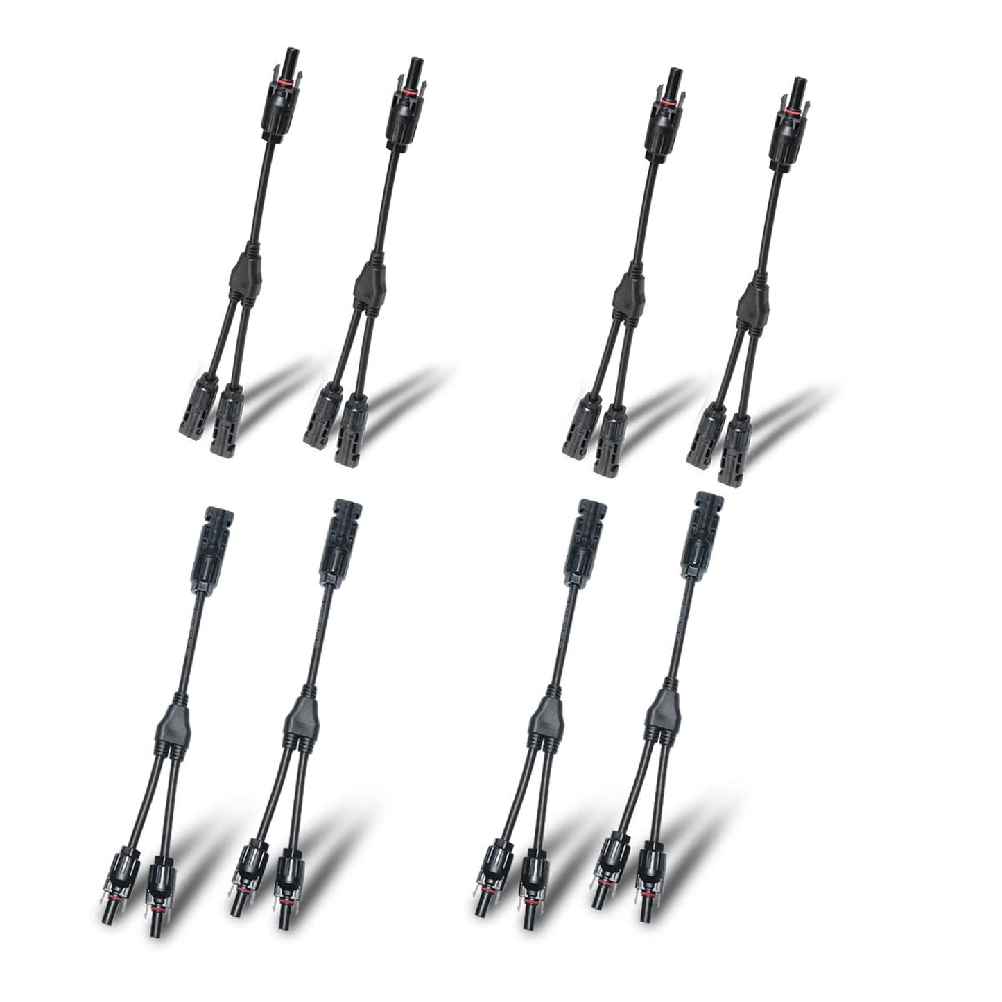 Solar Panel Y Branch Connector Set for 1500V Parallel Connections