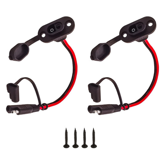 Weatherproof SAE Sidewall Connector Kit for Solar Quick Disconnect
