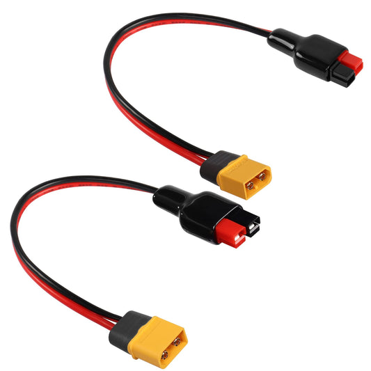 High-Performance 12AWG XT60 Connector Cable for Solar Lithium Battery Use