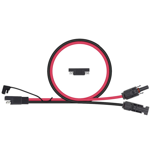 Solar SAE Adapter Cable 10AWG for RV Panels and Extensions
