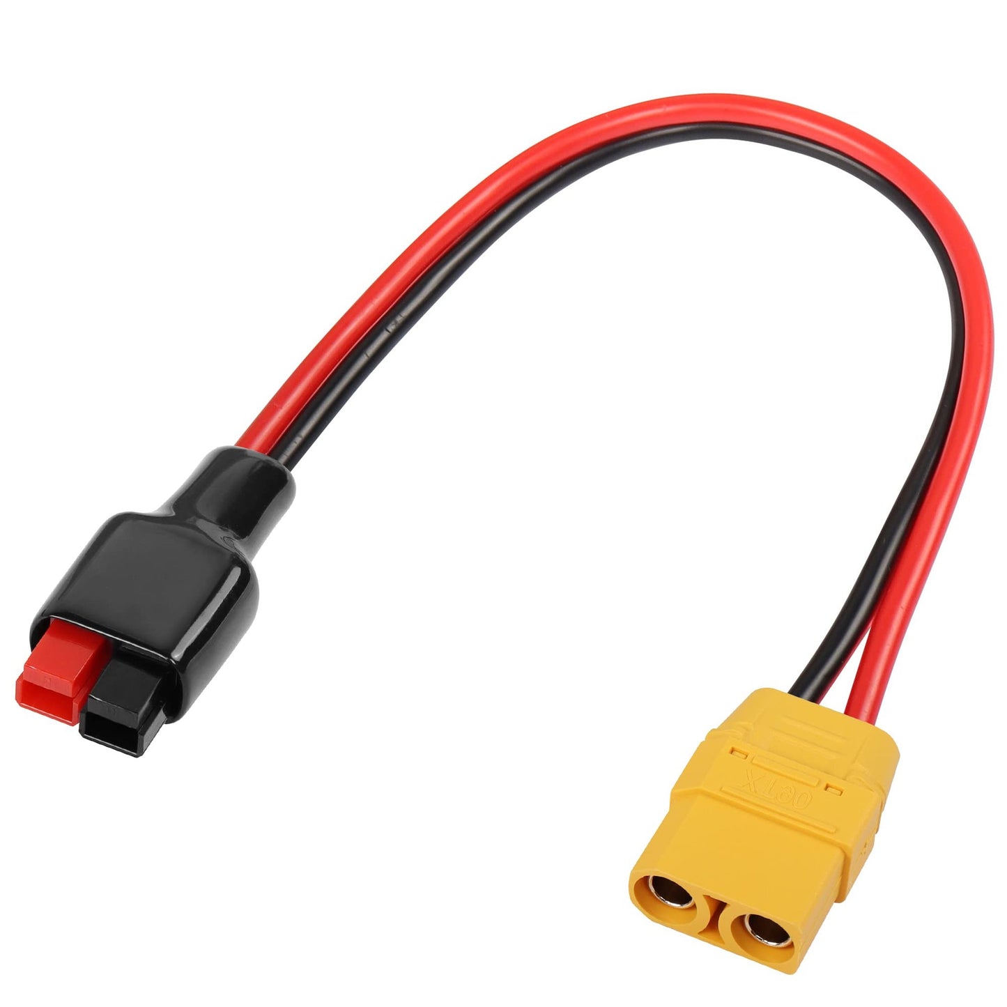 XT90 Solar Connector Cable 0.3M 12AWG for Portable Power Stations
