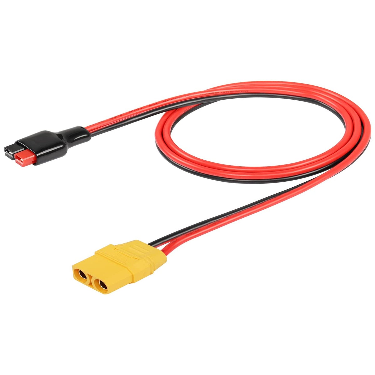 XT90 Solar Panel Connector Cable 3.2FT 12AWG for Electric Bike and Generator