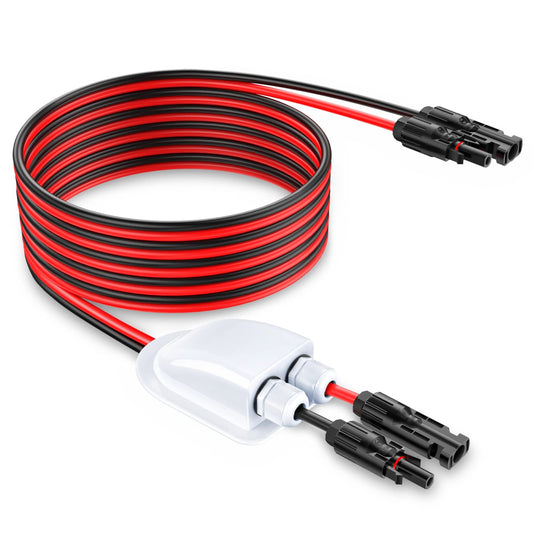 Solar Connect Pro: 10AWG Extension Cable Kit for RV and Boat Panels