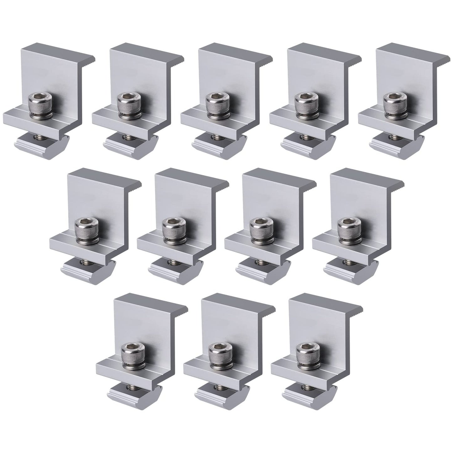 Aluminum Solar Panel Mounting Bracket Set for 30mm PV Installation