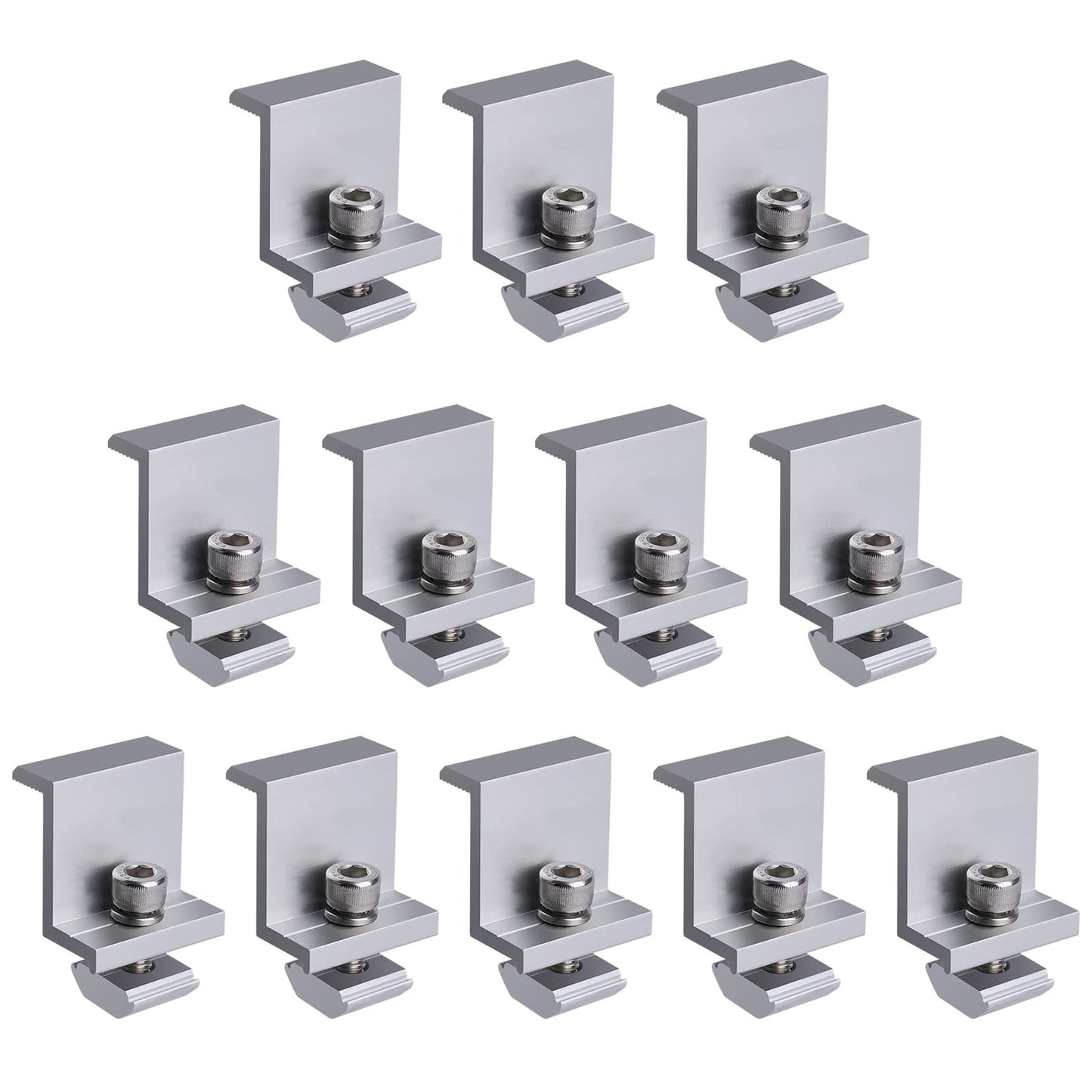 Aluminum Solar Panel Mounting Bracket Set for 35mm PV Installation