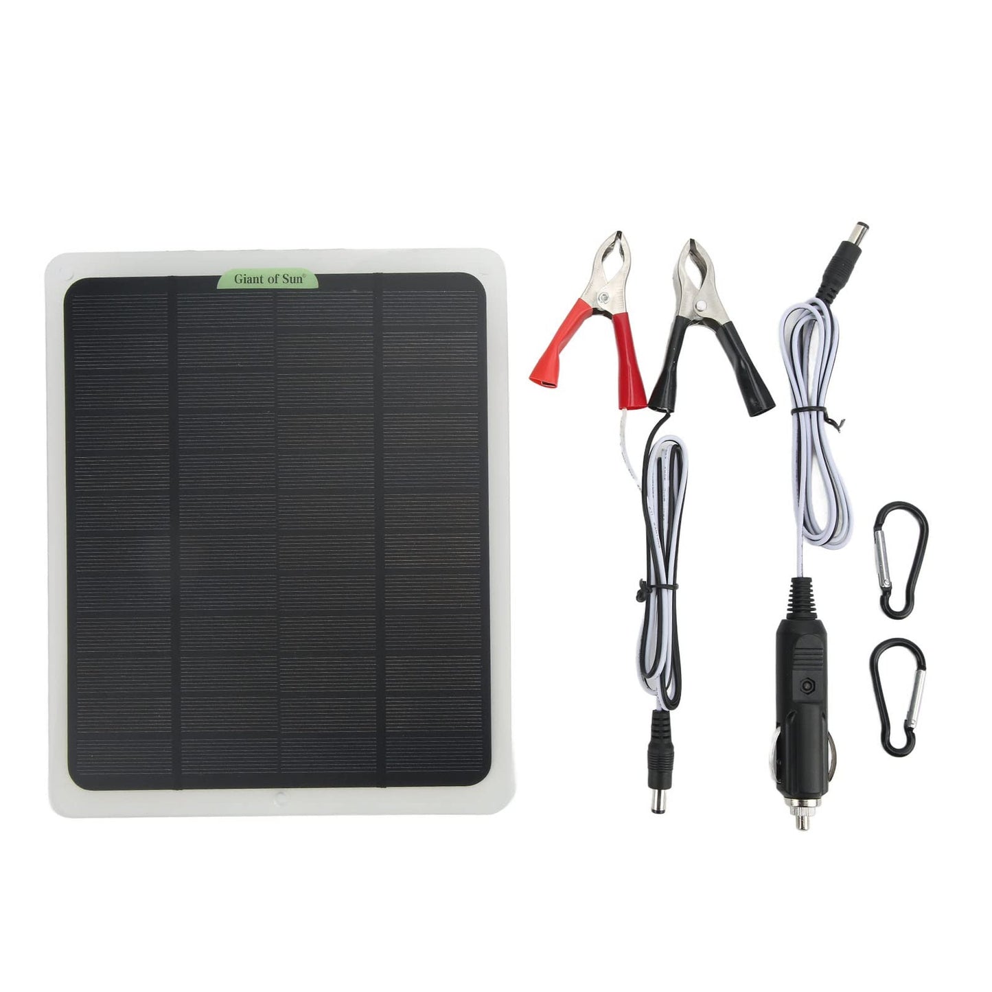 SolarTrickle 12V 20W Portable Battery Charger with Dual USB Output