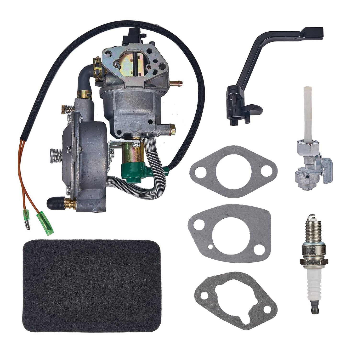 Dual Fuel Carburetor Conversion Kit for Honda GX390 188F Generators