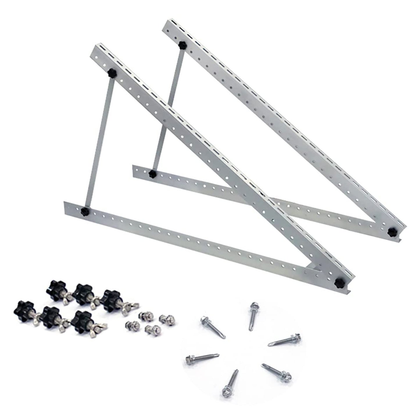 Adjustable Solar Panel Mount Brackets for RVs, Roofs, and Off-Grid Systems
