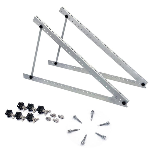Adjustable Solar Panel Mount Brackets for RVs and Off-Grid Systems