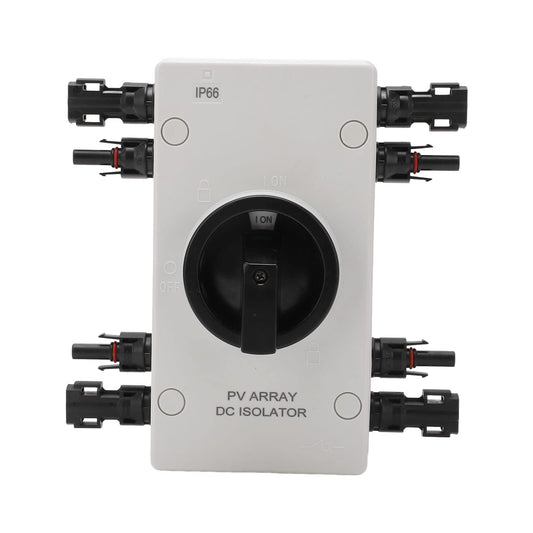SolarGuard IP66 DC Isolator Switch for PV Systems and Marine Applications