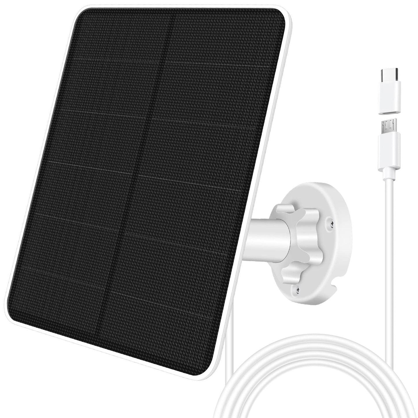 SolarGuard 7W Waterproof Charging Panel for Security Cameras