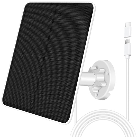 SolarGuard 7W Waterproof Charging Panel for Security Cameras