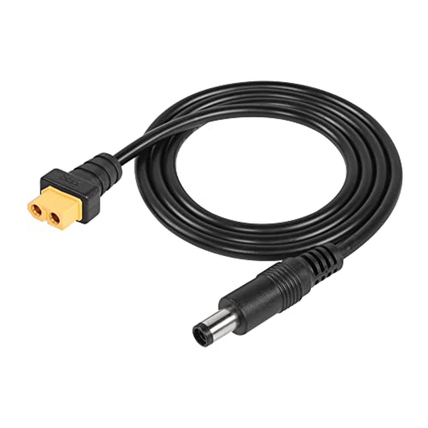 3.2ft 16AWG DC Power Cable Male to XT60 Female for FPV Lipo and Solar Use