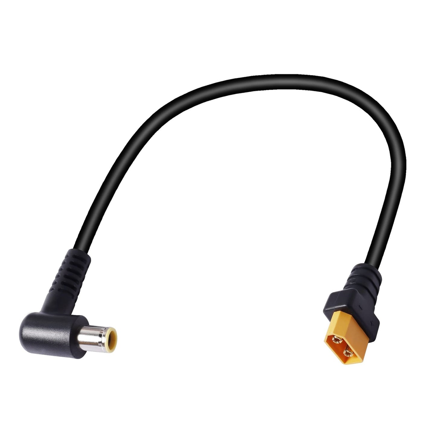 Right Angle 8mm to XT60 Power Cable for Solar Generators and Stations