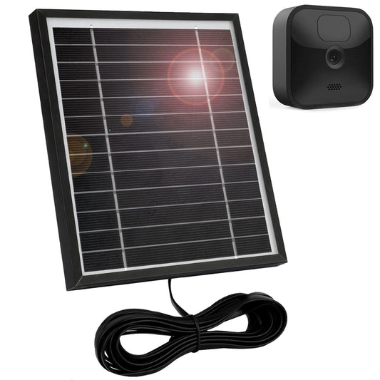 Solar Charge 3.5W Panel for Blink Outdoor Cameras with 2500mAh Battery