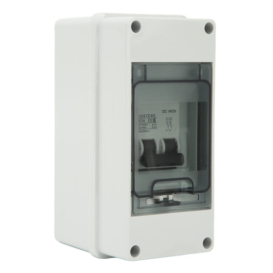 SolarGuard 20A DC Mini Circuit Breaker with Waterproof Disconnect Box