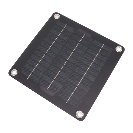 Portable 10W Solar Panel Kit for 12V Battery Charging and Maintenance