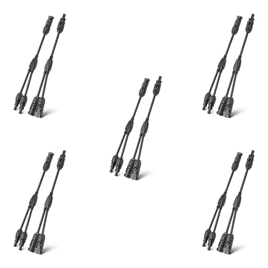 Solar Y Branch Connector Kit for 30A 1000V Parallel Panel Wiring