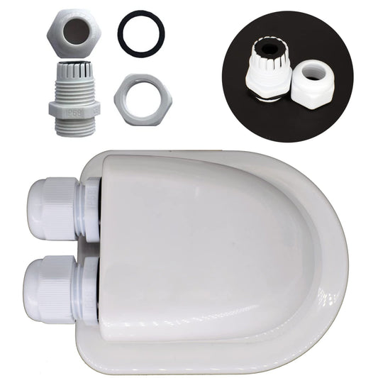 Weatherproof Solar Cable Entry Gland for RV and Marine Applications
