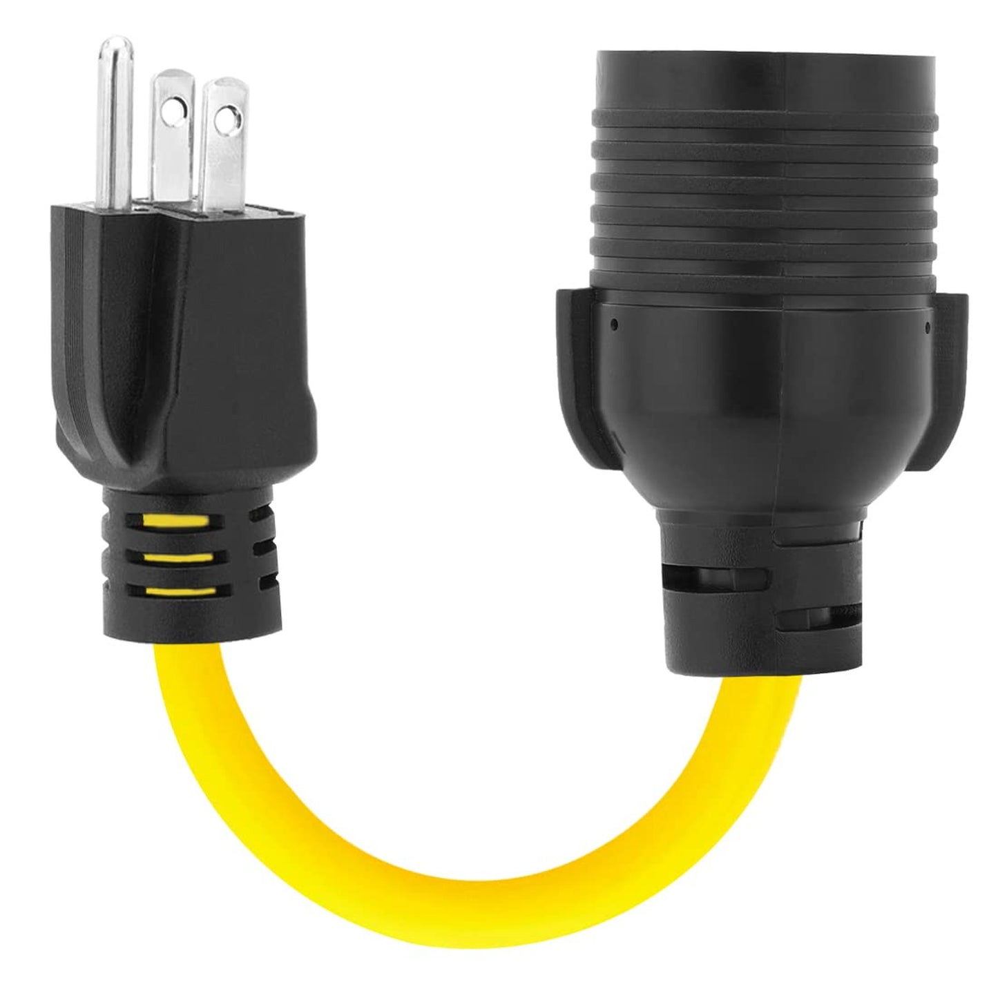 15Amp to 30Amp Generator Power Adapter Cord for Household Use 28CM