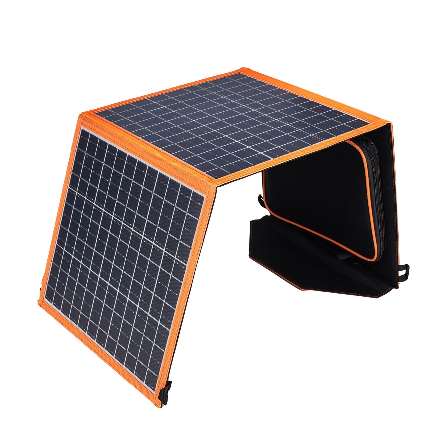 30W Foldable Waterproof Solar Charger for Camping and Mobile Devices
