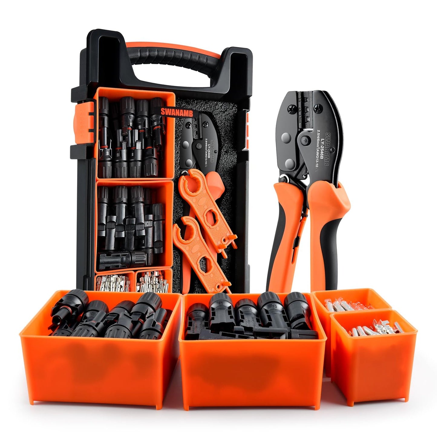Solar Connector Crimping Tool Kit for Efficient Installation and Assembly