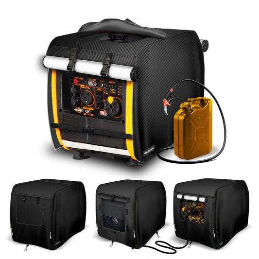 WeatherShield Outdoor Generator Cover with Control Window, 600D Waterproof