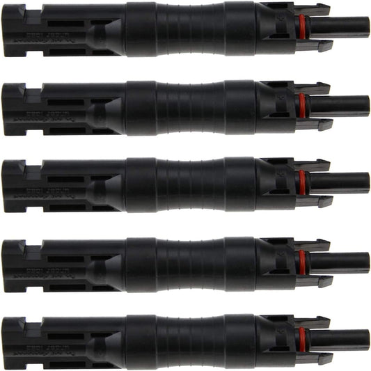 Versatile Waterproof Solar Panel Connectors with Built-in Diodes 10A-30A