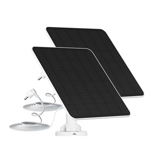 Solar Charging Kit for Ring Cameras with Waterproof Design and Long Cable