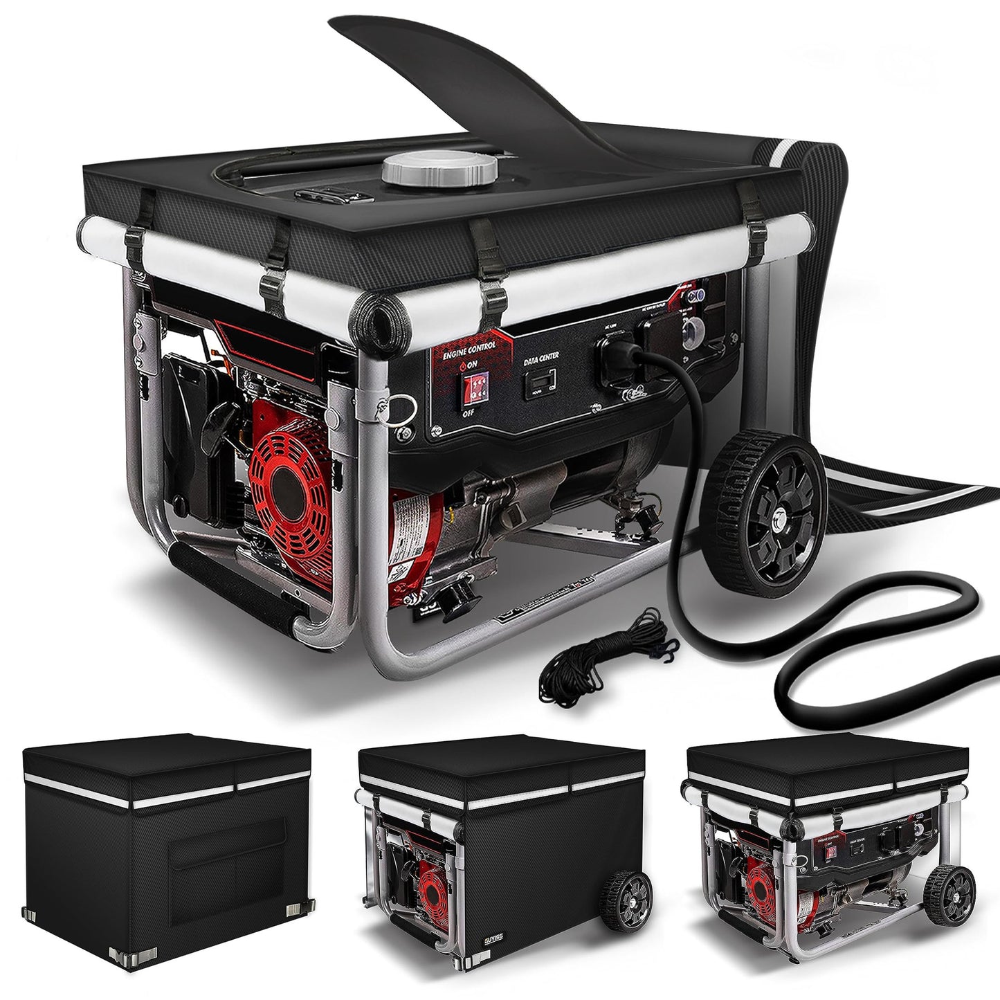 Durable Waterproof Generator Cover for 3000-4500 Watt Frames