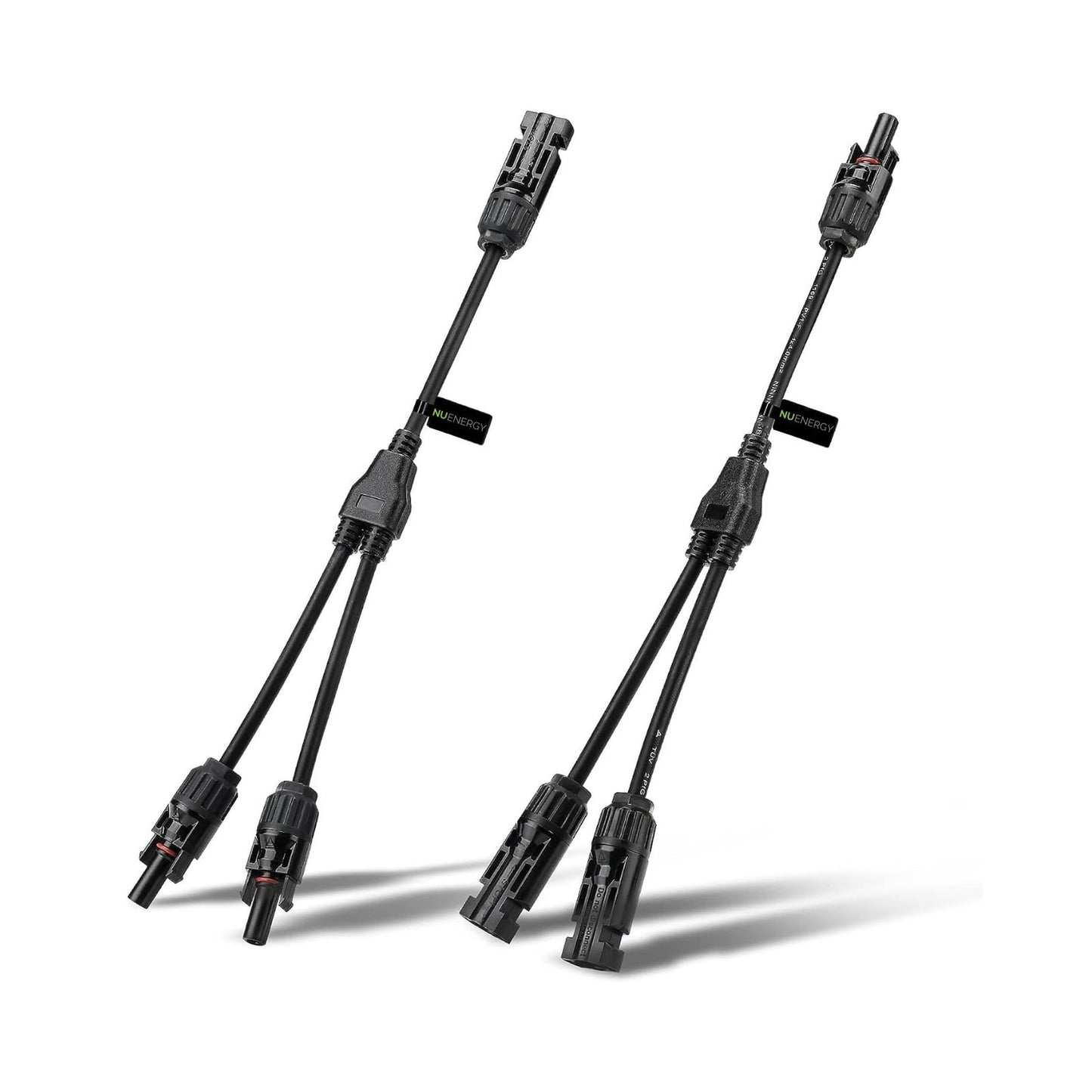 Solar Connector Y Branch Parallel Adapter Cable for Solar Panel Setup