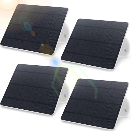 Adjustable 5W Solar Panels for Wireless Security Camera Charging