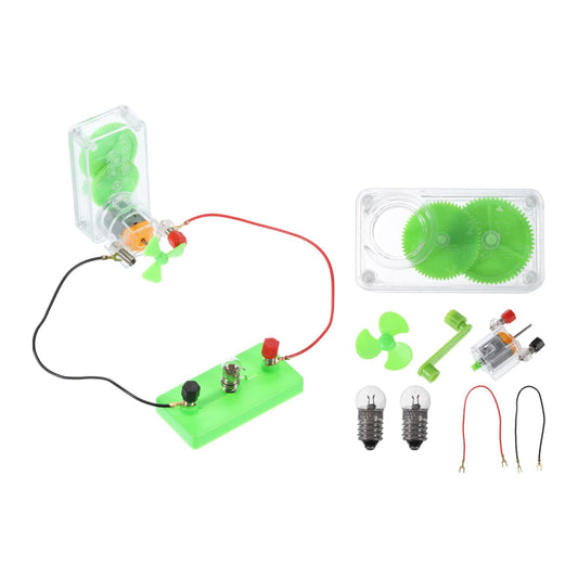 Mini Hand Crank Generator Motor Kit for DIY LED Light Projects