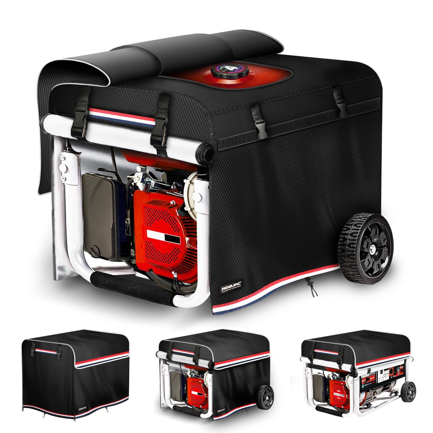 Heavy Duty Waterproof Generator Cover with Fuel Access for 5000W-10000W