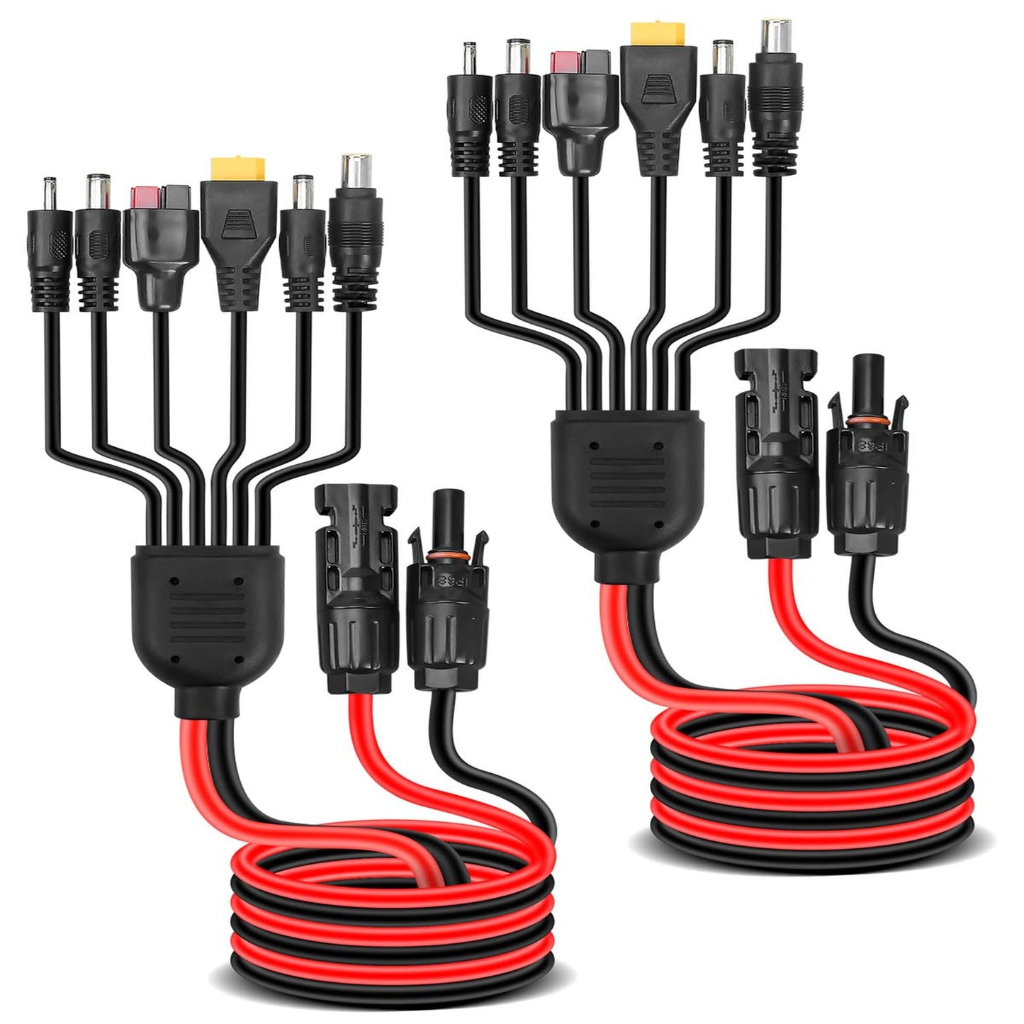 Versatile 6-in-1 Solar Connector Kit for Portable Motors and Panels